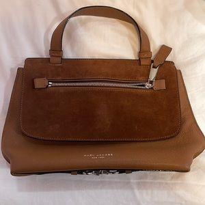 Marc Jacobs Brown Leather & Suede Handbag